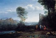 Claude Lorrain Pastoral Landscape oil on canvas